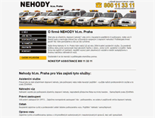 Tablet Screenshot of nehodypraha.cz